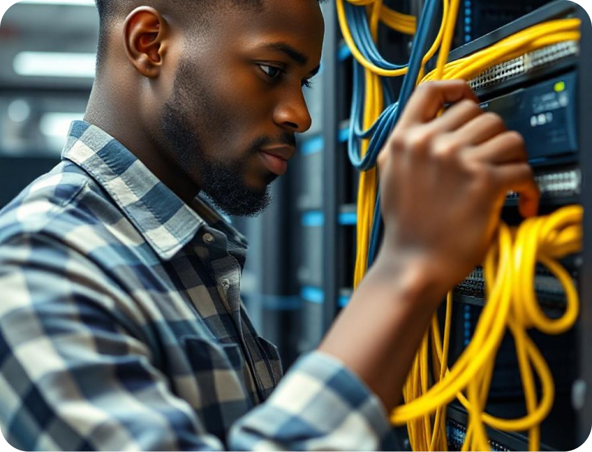 image technitien reseau